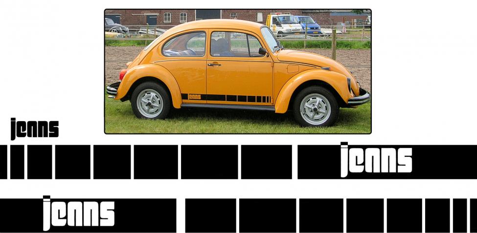 Striping set JEANSBUG