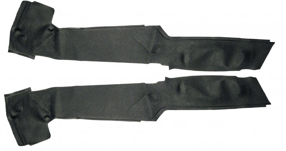 Black rubber seat stand surround mats