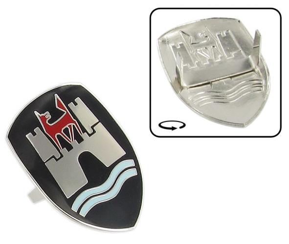 Bagasjeromsdekselemblem (undersiden) Wolfsburg