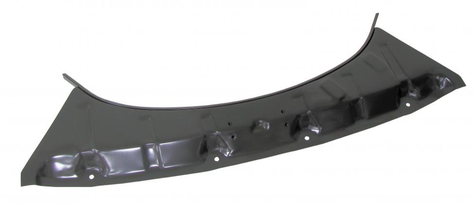 Moottoritilan kilpi takapuolella