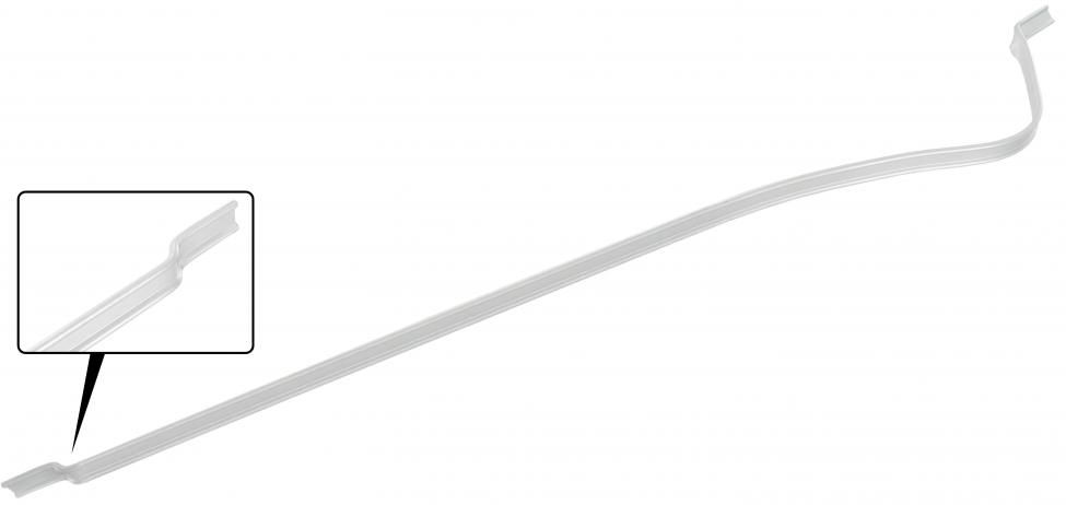 Liukuoven ikkunan verhon kisko