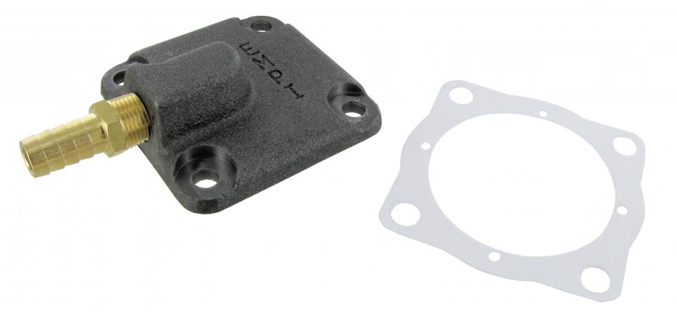 Öljypumpun kansi full-flow lähdöllä, teräs