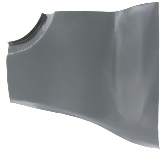 Achterspatbord onderzijde rechts achterzijde