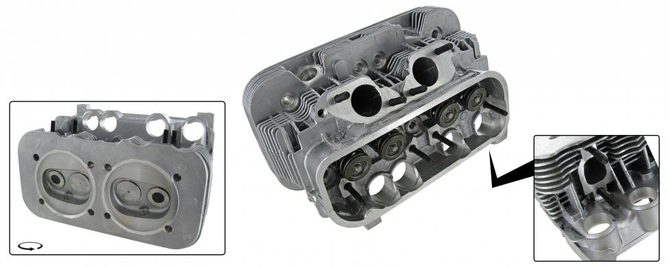 Sylinterikansi täydellinen