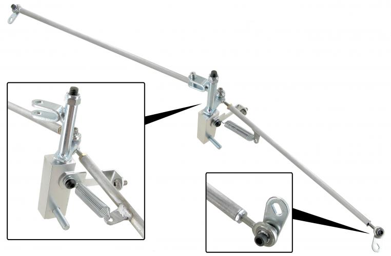 Arbre de commande / tringlerie universel(le)