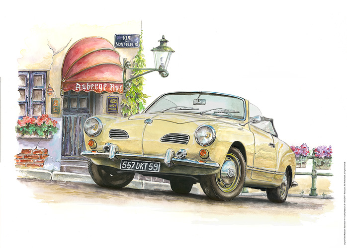 Litho Karmann Ghia