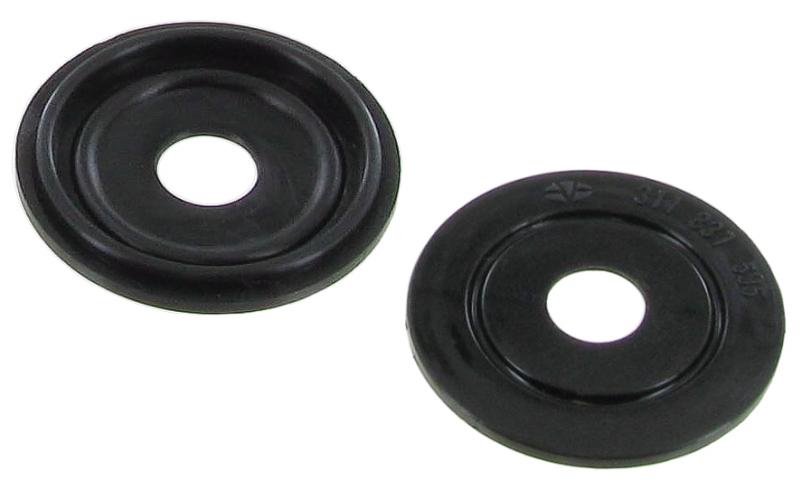 Ikkunaveivien aluslevyt, mustat