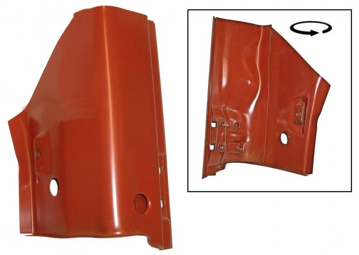 A-stijl onderzijde met scharnierbevestiging rechts