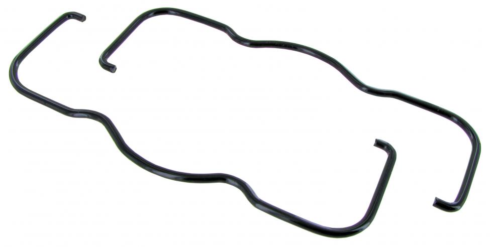 Mustaksi pulverimaalattu venttiilikannen suojus