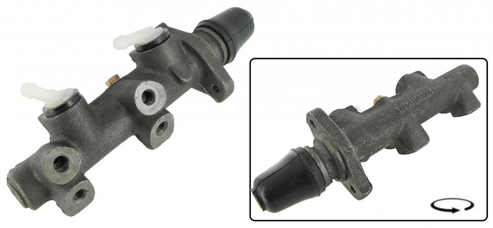 Pääjarrusylinteri jarruvaloantureineen