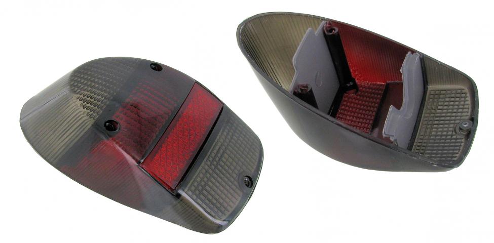 Achterlicht lens gerookt