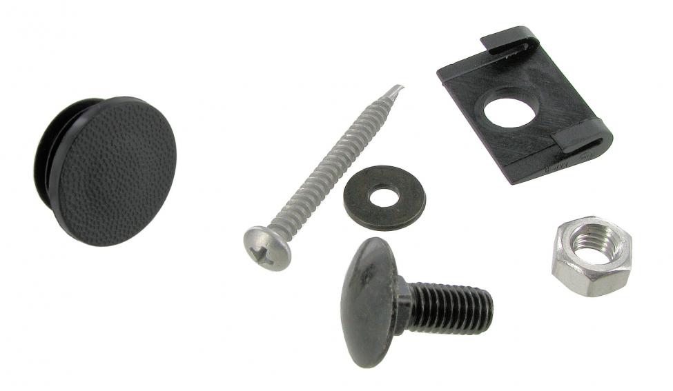 Bumper end cap mounting kit