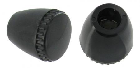 Istuinkiskojen tai selkänojan säätönuppi musta