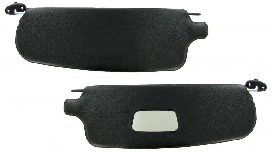 Häikäisysuojat meikkipeilillä, mustat