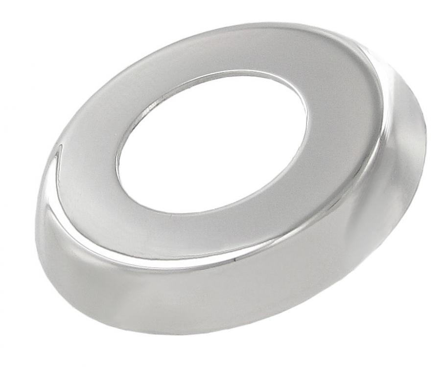 Parioven sisäkahvan aluslevy, kiillotettua ruostumatonta terästä