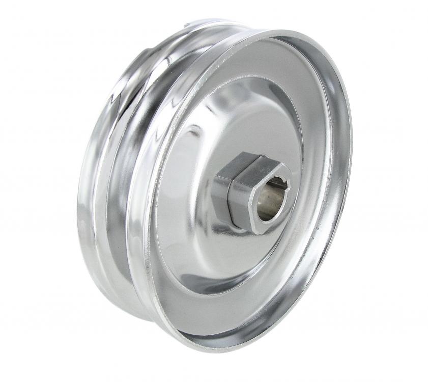 Alternator/generator pulley chrome