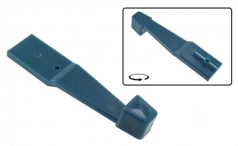 Lämmönsäätövipu, sininen