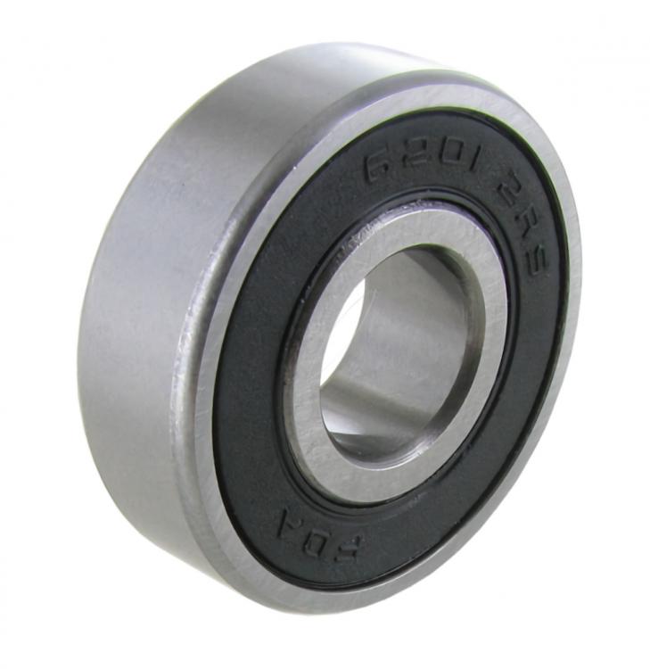 Laturin takimmainen laakeri