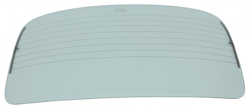 Takaikkuna, lämmitettävä, vihreä, tummennettu