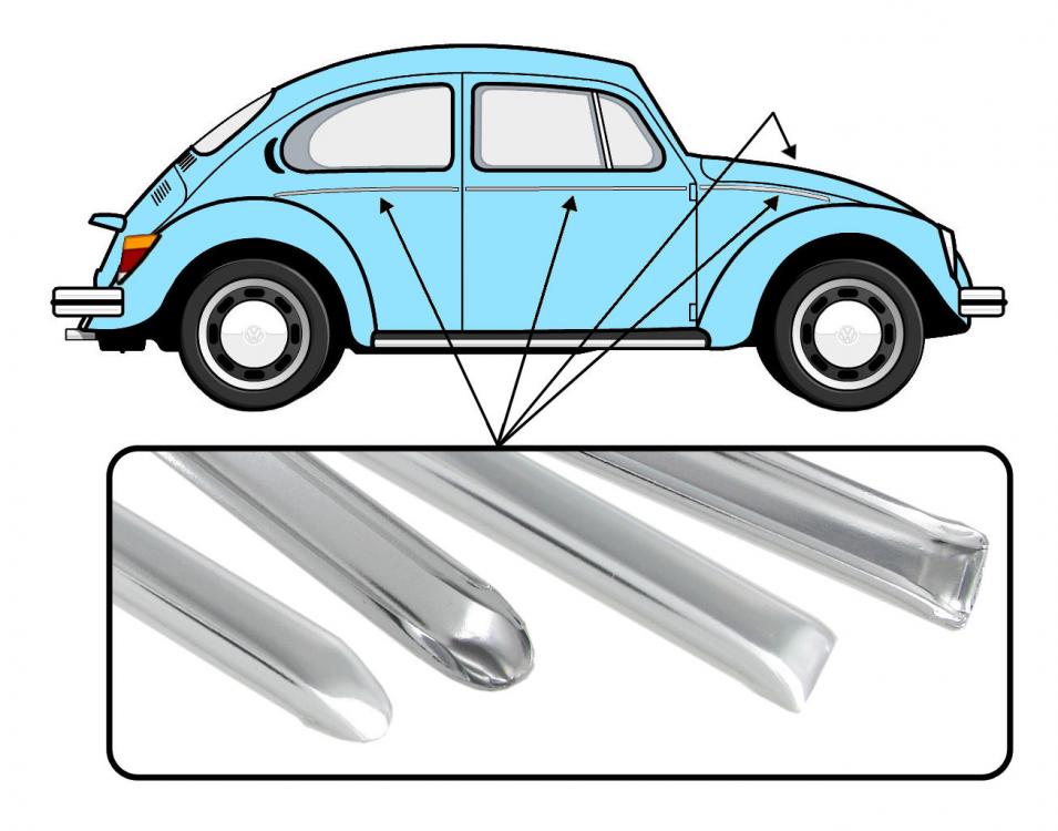 Zierleisten satz (7-teilig)