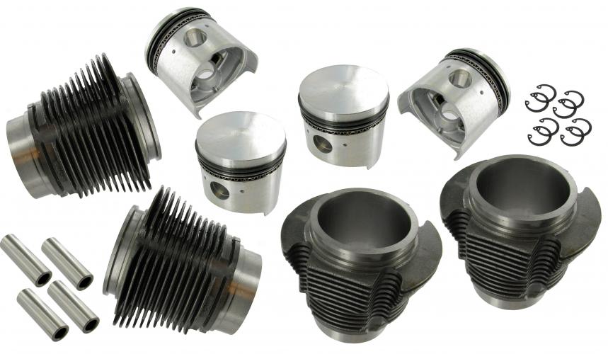 Cilinder en zuigerset 1192cc (1200)