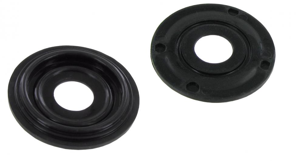 Ikkunaveivien / oven sisäkahvojen aluslevyt, mustat