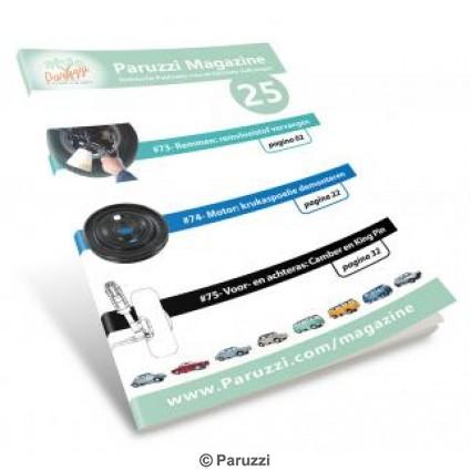 Paruzzi Magazine, editie 25 NL. zakformaat (A5)