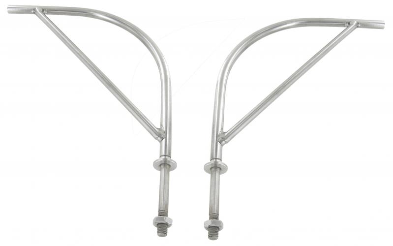 Vahvistettu ruostumattomasta teräksestä valmistettu `Harp` ulkopeilivarsi