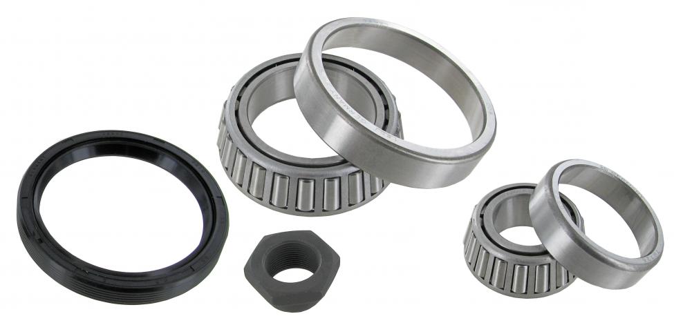 Etupyörän laakerisarja, yhteen pyörään