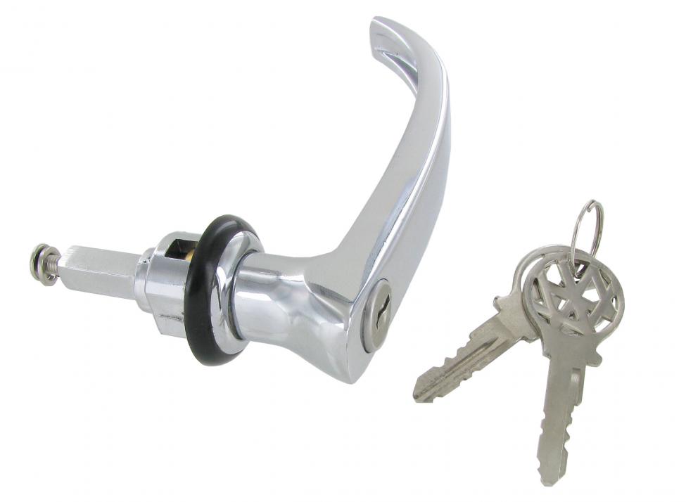 Parioven kahva avaimilla, kromattu