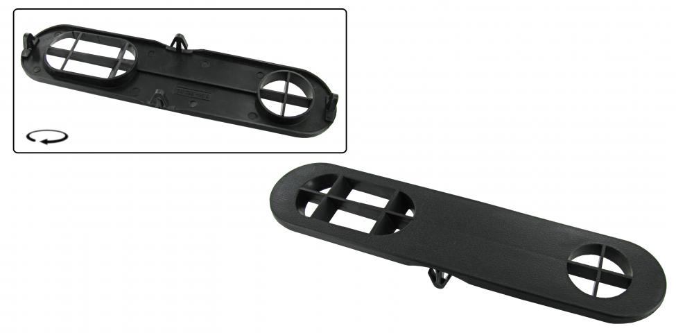 Kojelaudan tuuletusritilä, vasen