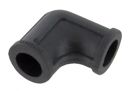 Abgewinkelter Luftfilter Vakuum anschluss