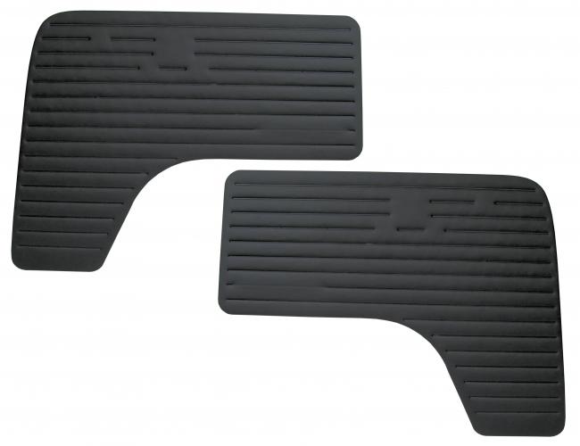 Cabin door panels black vinyl
