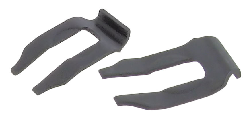 Etupään vaimenninten kiinnitysklipsit