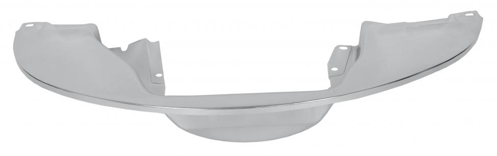 Moottorin suojapelti, takahelmaa vasten, ilman lämmitysputken aukkoja, ilman imusarjan esilämmityksen aukkoja, kromattu