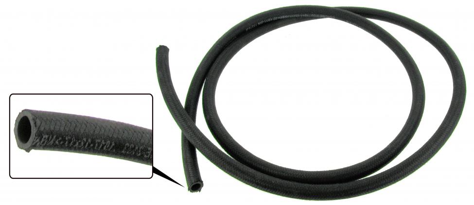 Hengitysletku, jonka ulkopuoli on tekstiiliainetta (metriä kohti)