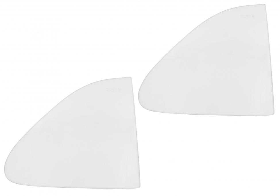 Tochtruit glas blank