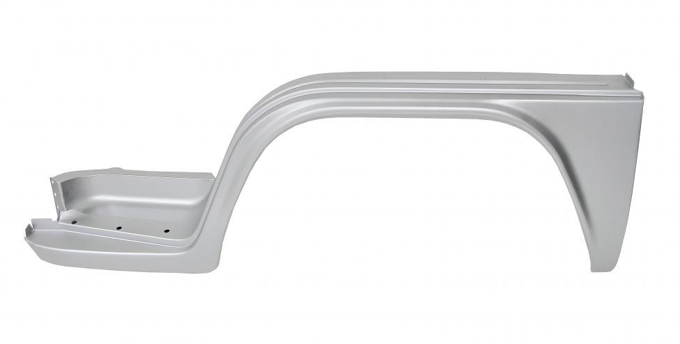 Arco de roda dianteiro completo (dog leg) Esquerda