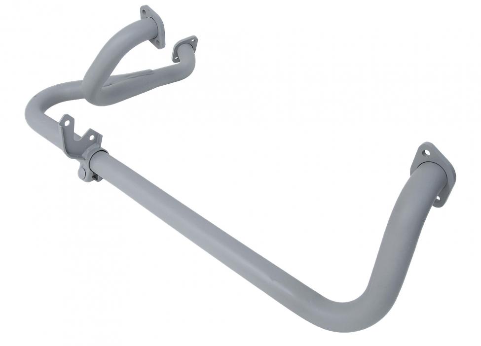 Achterste uitlaatbuis cilinder 2 en 4