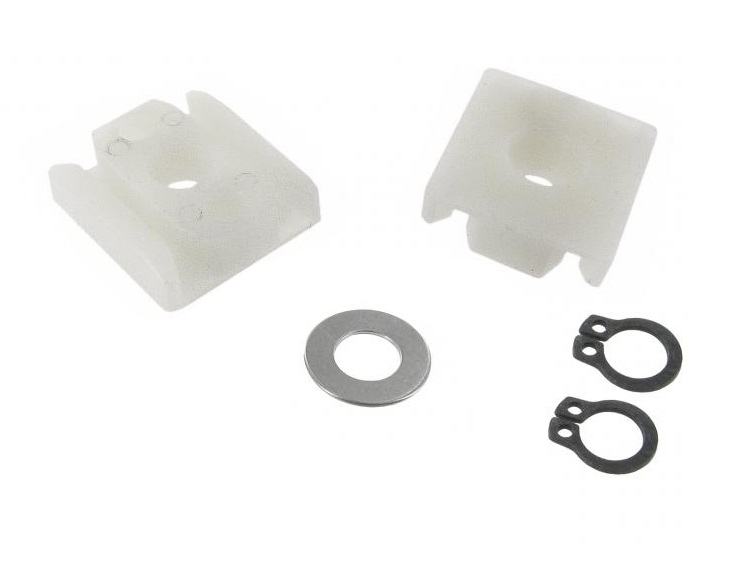 Window regulator slide and mounting kit left or right 7120 second chance