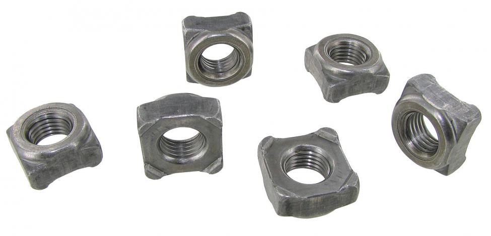 Turvavyön hitsausmutterit