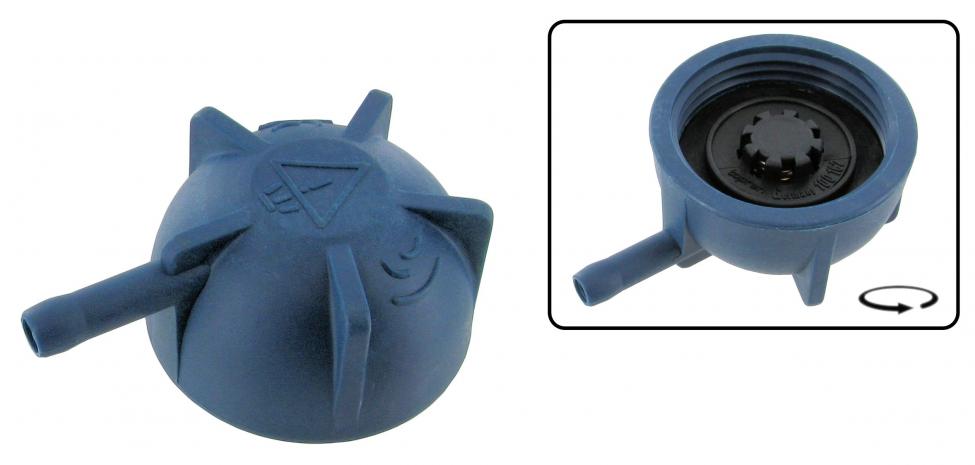 Paisuntasäiliön korkki