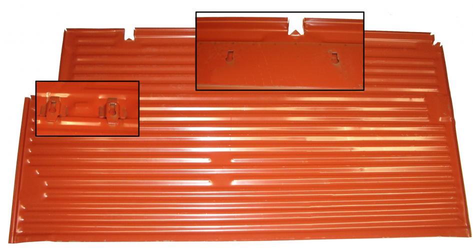 Tavaratilan lattia, vasen