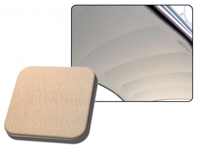 Hemel mohair stof, zonder vouwdak, deluxe, beige