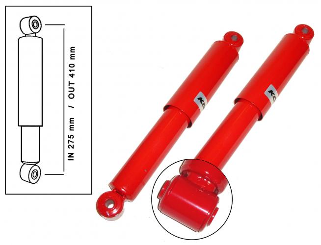 Iskunvaimennin, säädettävä