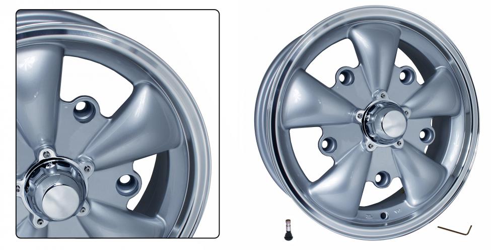 EMPI GT-5 velg zilver