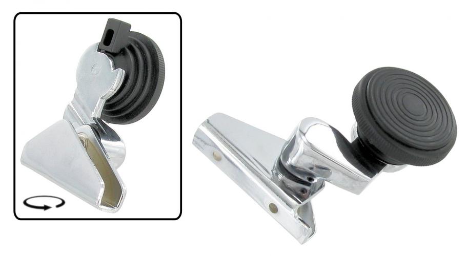 Tuuletusikkunan lukkosalpa, oikea