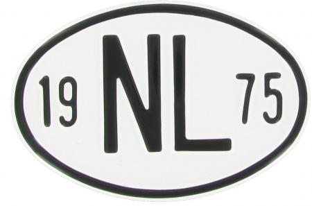 Nasjonalitet skilt: NL 1975