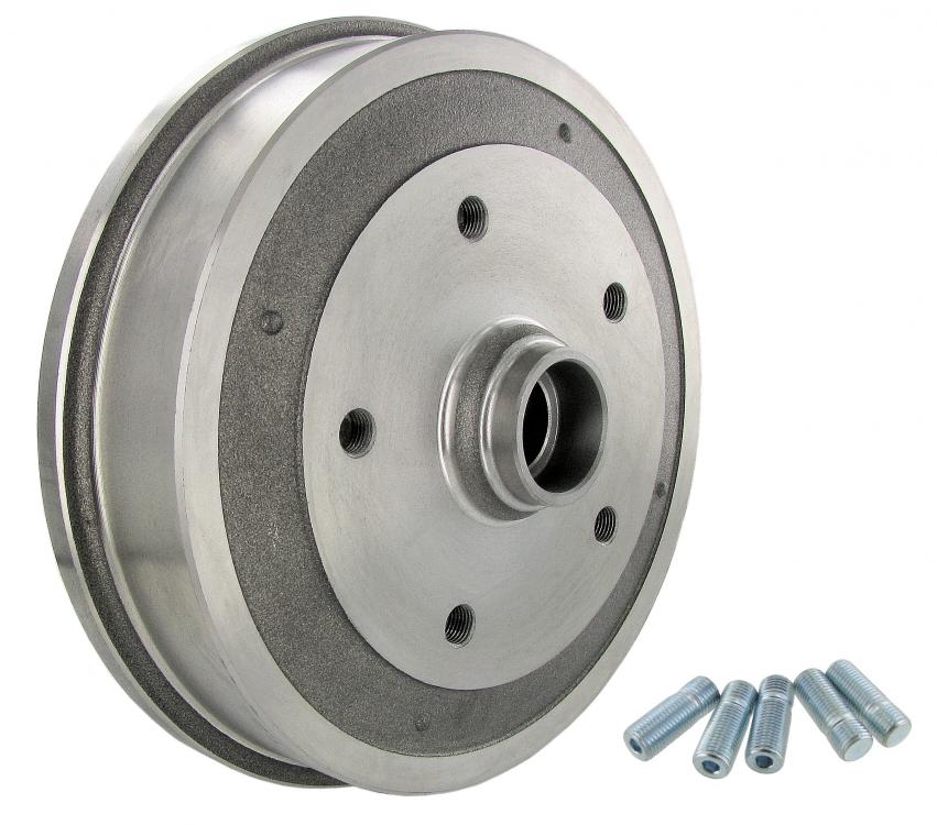 Brake drum with Porsche PCD front