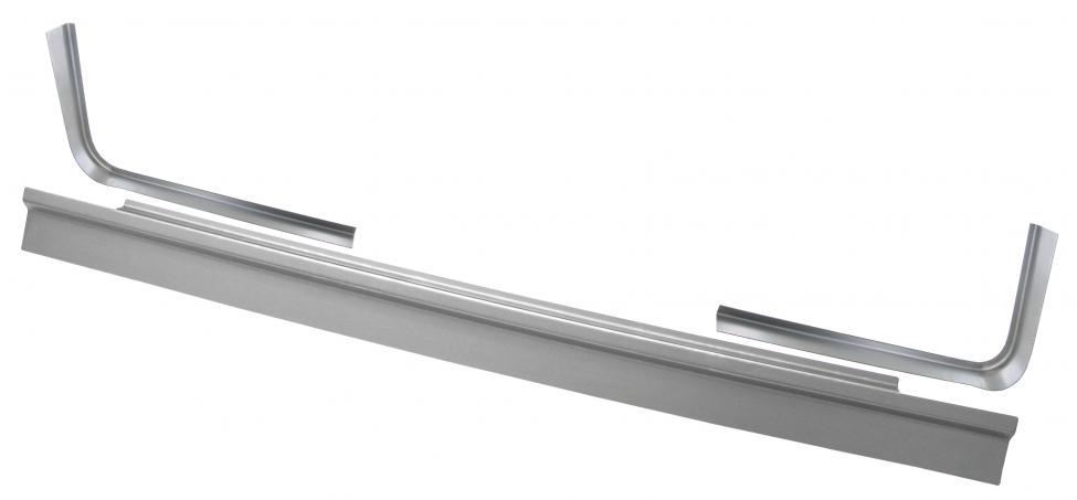 Achterste zijruitsponning reparatiedelen en 18.5 cm zijpaneel links (3-delig)